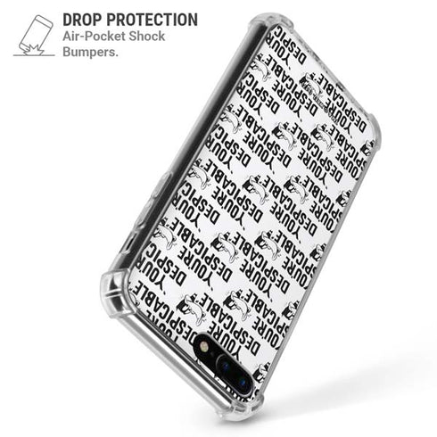 Looney Tunes Daffy Duck Youre Despicable Grid iPhone 7/8 Plus Clear Case