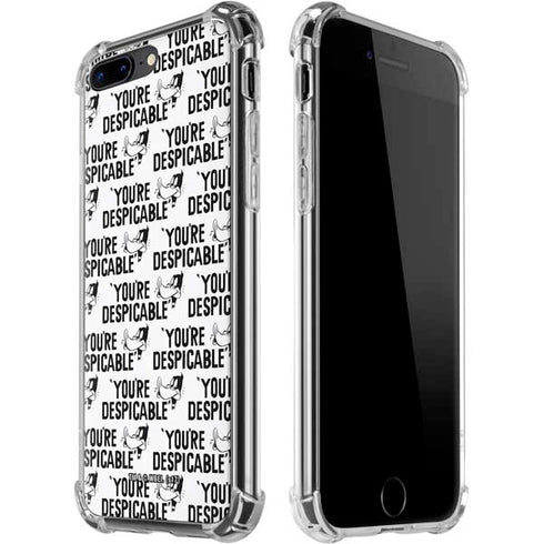 Looney Tunes Daffy Duck Youre Despicable Grid iPhone 7/8 Plus Clear Case