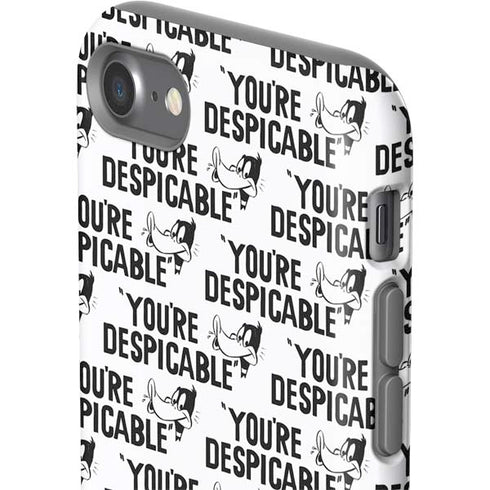 Looney Tunes Daffy Duck Youre Despicable Grid iPhone SE (2nd & 3rd Gen) Pro Case