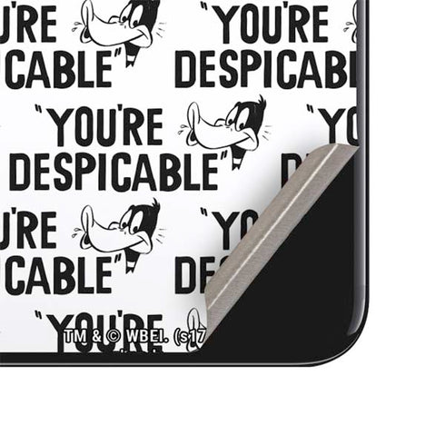 Looney Tunes Daffy Duck Youre Despicable Grid iPhone SE (2nd & 3rd Gen) Skin