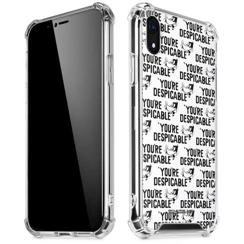 Looney Tunes Daffy Duck Youre Despicable Grid iPhone XR Clear Case