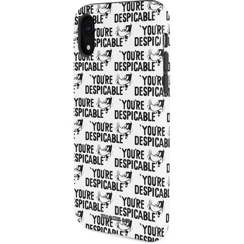 Looney Tunes Daffy Duck Youre Despicable Grid iPhone XR Pro Case
