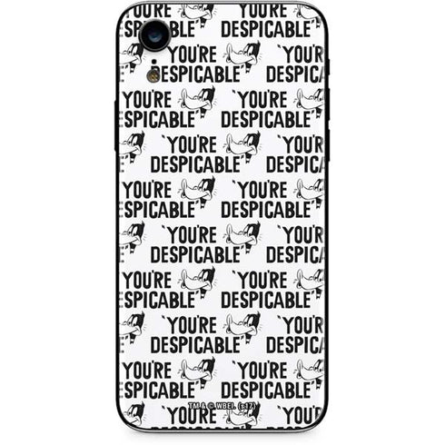Looney Tunes Daffy Duck Youre Despicable Grid iPhone XR Skin