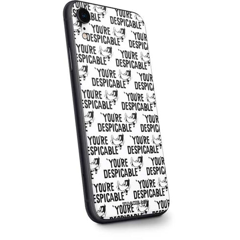 Looney Tunes Daffy Duck Youre Despicable Grid iPhone XR Skin