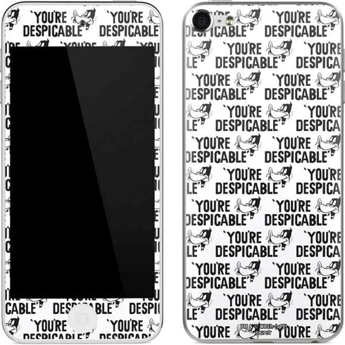 Looney Tunes Daffy Duck Youre Despicable Grid Apple iPod Skin