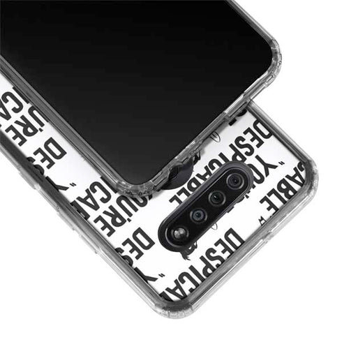 Looney Tunes Daffy Duck Youre Despicable Grid LG K51/Q51 Clear Case