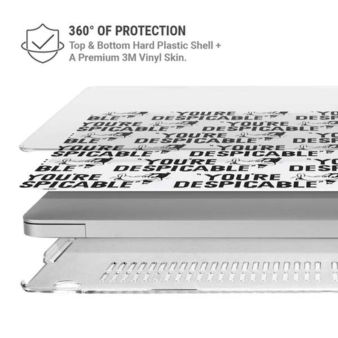Looney Tunes Daffy Duck Youre Despicable Grid MacBook Air 13in M1 (2021) Case plus Skin