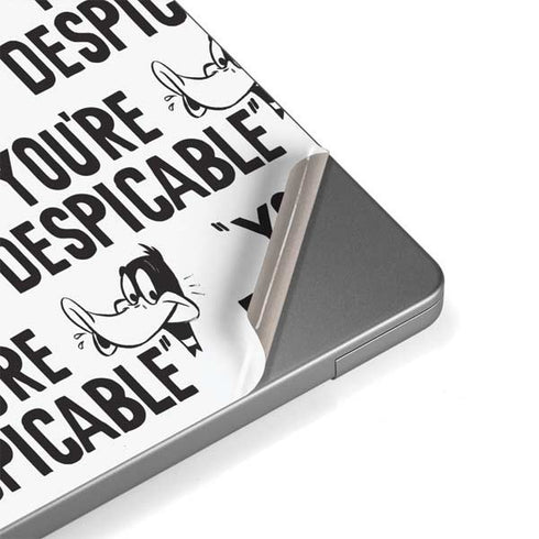 Looney Tunes Daffy Duck Youre Despicable Grid MacBook Pro 14in (2021-24) Skin