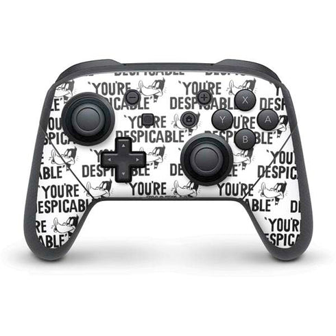Looney Tunes Daffy Duck Youre Despicable Grid Nintendo Switch Pro Controller Skin