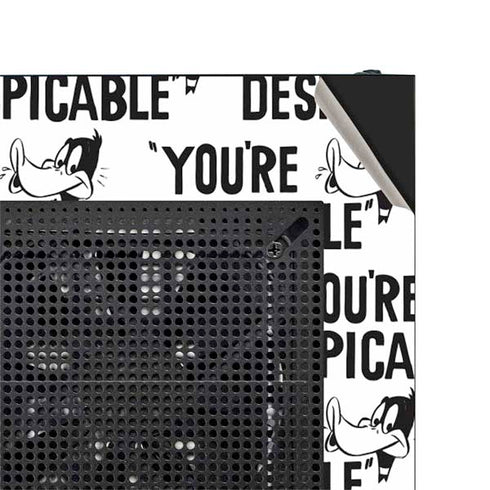 Looney Tunes Daffy Duck Youre Despicable Grid NZXT H510 Compact ATX Mid-Tower Case Skin