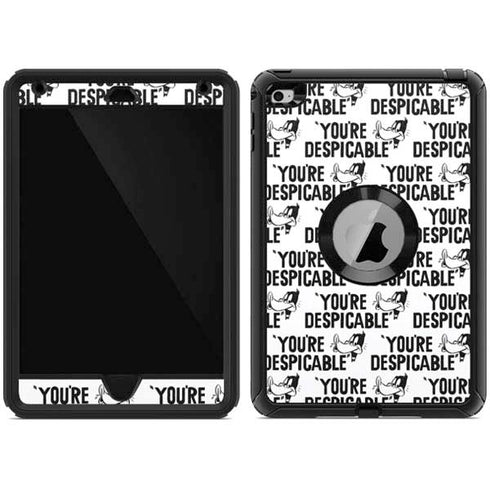 Looney Tunes Daffy Duck Youre Despicable Grid Otterbox Defender iPad Skin