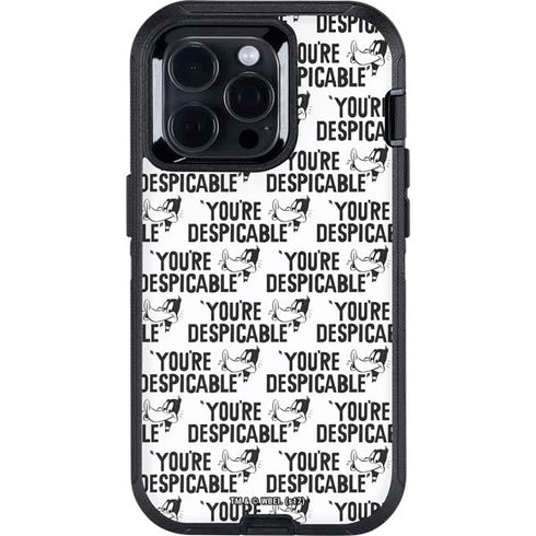 Looney Tunes Daffy Duck Youre Despicable Grid Otterbox Defender iPhone Skin