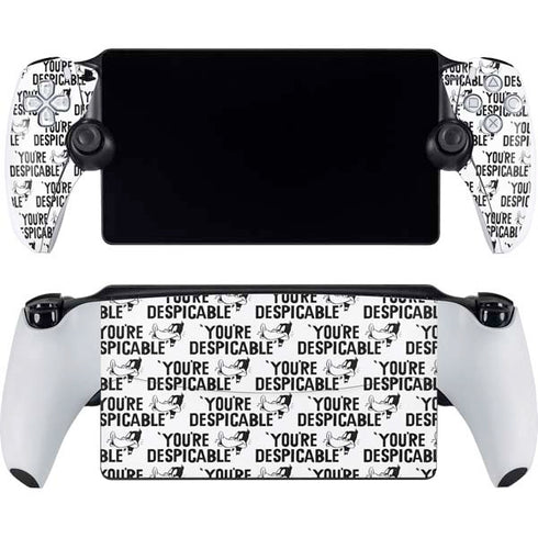 Looney Tunes Daffy Duck Youre Despicable Grid PlayStation Portal Remote Player Skin