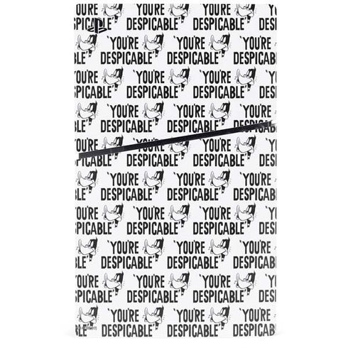 Looney Tunes Daffy Duck Youre Despicable Grid PS5 Slim Disk Console Skin