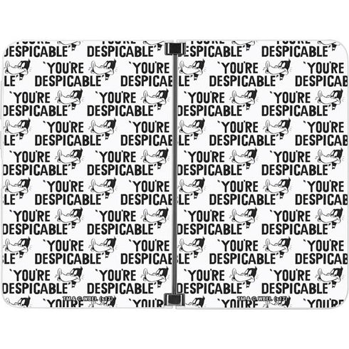 Looney Tunes Daffy Duck Youre Despicable Grid Surface Duo Skin