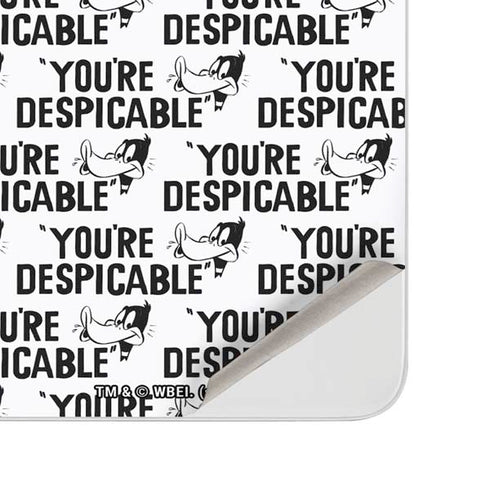 Looney Tunes Daffy Duck Youre Despicable Grid Surface Duo Skin