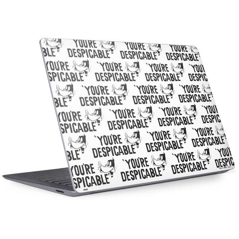 Looney Tunes Daffy Duck Youre Despicable Grid Surface Laptop 3 13.5in Skin
