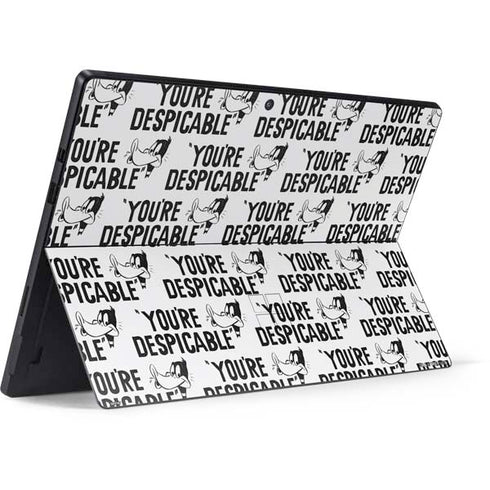 Looney Tunes Daffy Duck Youre Despicable Grid Surface Pro 7 Skin