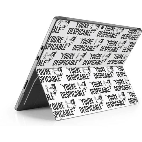 Looney Tunes Daffy Duck Youre Despicable Grid Surface Pro 9 Skin