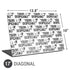 Looney Tunes Daffy Duck Youre Despicable Grid Universal Laptop 17in (13.8 x 10in) Skin