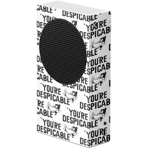 Looney Tunes Daffy Duck Youre Despicable Grid Xbox Series S Console Skin