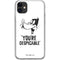 Looney Tunes Daffy Duck Youre Despicable iPhone 11 Clear Case
