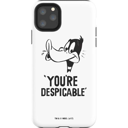 Looney Tunes Daffy Duck Youre Despicable iPhone 11 Pro Max Impact Case