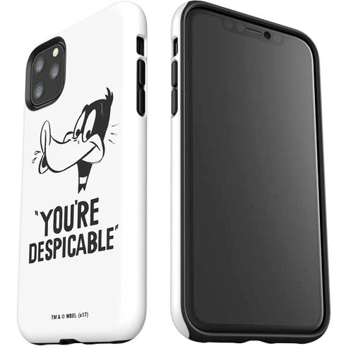 Looney Tunes Daffy Duck Youre Despicable iPhone 11 Pro Max Impact Case