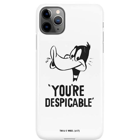 Looney Tunes Daffy Duck Youre Despicable iPhone 11 Pro Max Lite Case