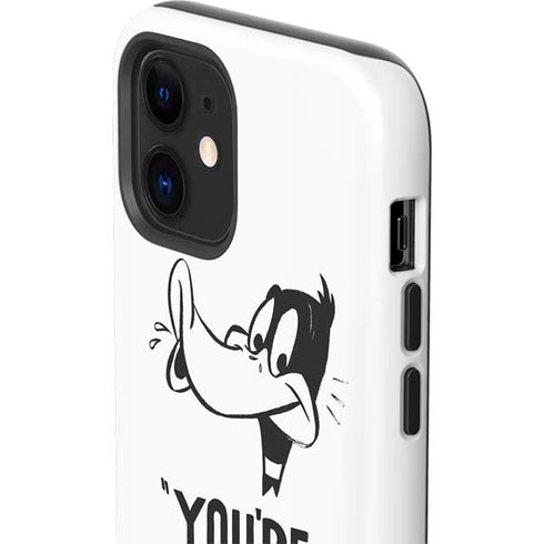 Looney Tunes Daffy Duck Youre Despicable iPhone 12 Mini Impact Case