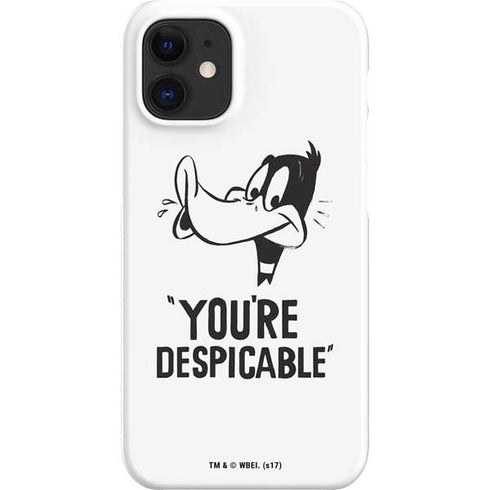 Looney Tunes Daffy Duck Youre Despicable iPhone 12 Mini Lite Case