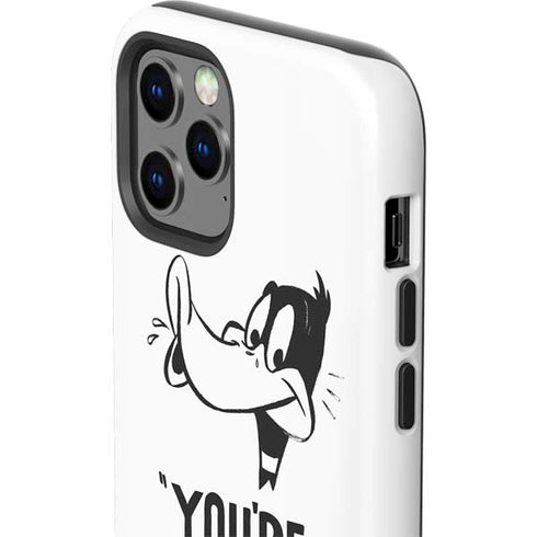 Looney Tunes Daffy Duck Youre Despicable iPhone 12 Pro Max Impact Case