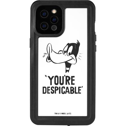 Looney Tunes Daffy Duck Youre Despicable iPhone 12 Pro Max Waterproof Case