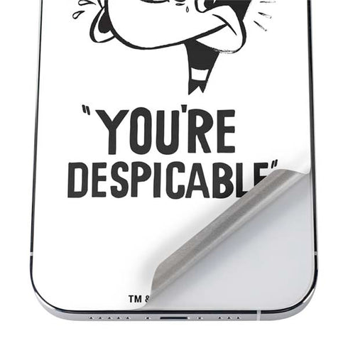 Looney Tunes Daffy Duck Youre Despicable iPhone 12 Pro Skin