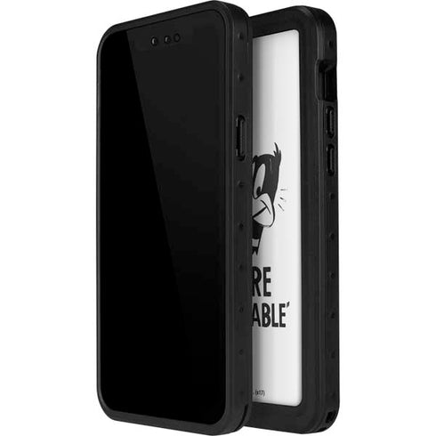 Looney Tunes Daffy Duck Youre Despicable iPhone 12 Pro Waterproof Case