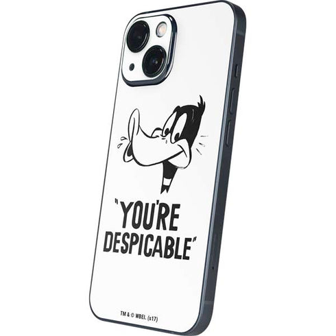 Looney Tunes Daffy Duck Youre Despicable iPhone 13 Mini Skin