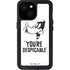 Looney Tunes Daffy Duck Youre Despicable iPhone 13 Mini Waterproof Case