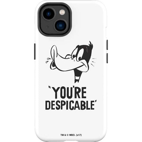 Looney Tunes Daffy Duck Youre Despicable iPhone 14 Plus Impact Case