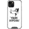 Looney Tunes Daffy Duck Youre Despicable iPhone 14 Plus Clear Case