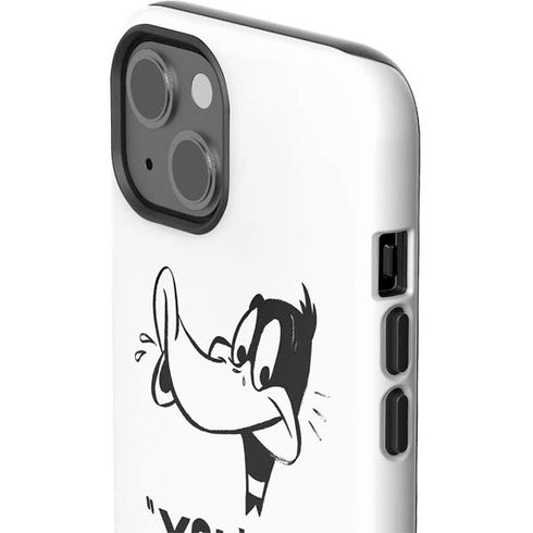 Looney Tunes Daffy Duck Youre Despicable iPhone 14 Impact Case