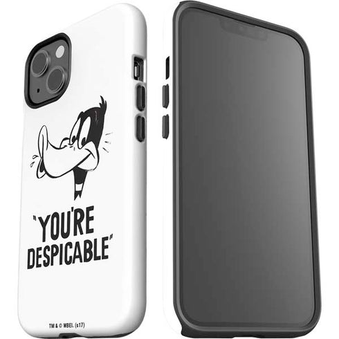 Looney Tunes Daffy Duck Youre Despicable iPhone 14 Impact Case