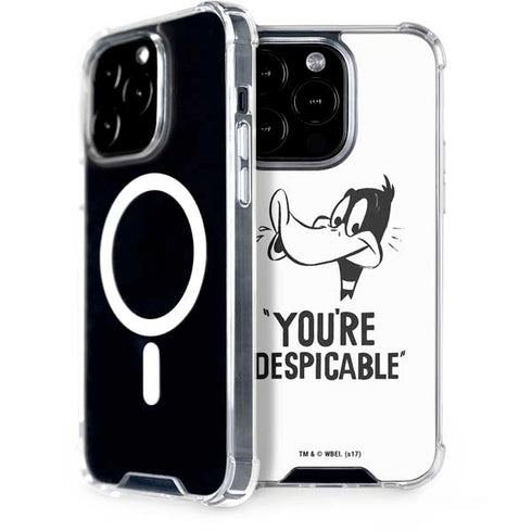 Looney Tunes Daffy Duck Youre Despicable iPhone 14 Pro MagSafe Case