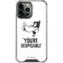 Looney Tunes Daffy Duck Youre Despicable iPhone 14 Pro Max Clear Case