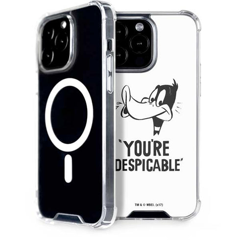 Looney Tunes Daffy Duck Youre Despicable iPhone 15 Pro Max MagSafe Case