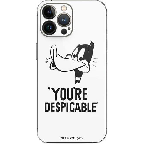 Looney Tunes Daffy Duck Youre Despicable iPhone 14 Pro Max Skin