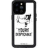 Looney Tunes Daffy Duck Youre Despicable iPhone 14 Pro Max Waterproof Case