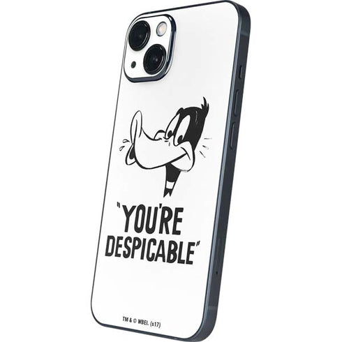 Looney Tunes Daffy Duck Youre Despicable iPhone 14 Skin