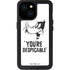 Looney Tunes Daffy Duck Youre Despicable iPhone 15 Waterproof Case