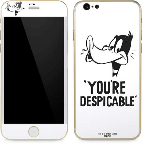 Looney Tunes Daffy Duck Youre Despicable iPhone 6/6s Skin