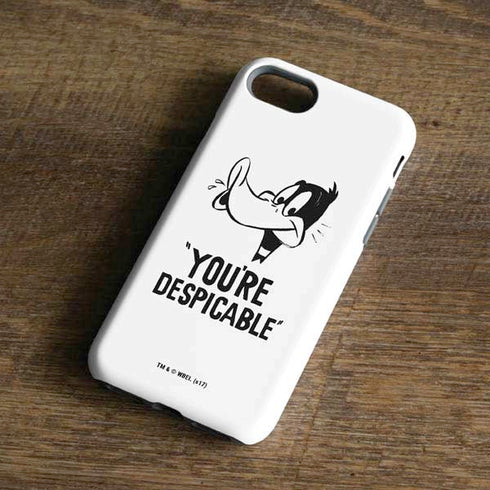 Looney Tunes Daffy Duck Youre Despicable iPhone 8 Pro Case